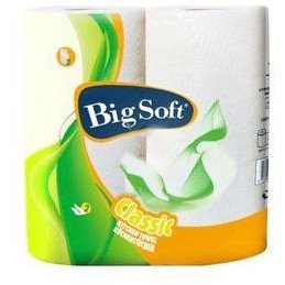 Utěrky kuchyňské papírové Big Soft 2ks