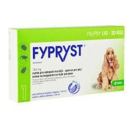 Fypryst Spot-on Dog M sol 1x1,34ml (10-20kg)