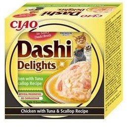 Churu Cat CIAO Dashi kuře s tuňákem a hřebenatkou 70g