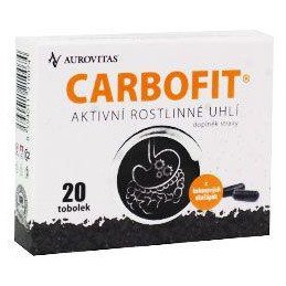 Carbofit aktivované uhlí 20tob