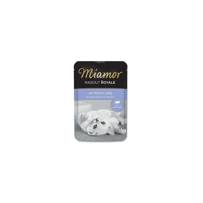 Miamor Cat Ragout Junior kapsa hovězí v želé 100g Miamor Cat Ragout Junior kapsa hovězí v želé 100g