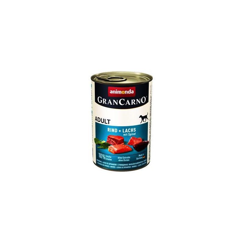 Animonda GRANCARNO konz. ADULT losos/špenát 400g