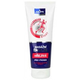 Alpa masážní emulze hřejivá 210ml