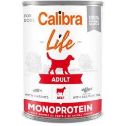 Calibra Dog Life  konz.Adult Beef with carrots 400g