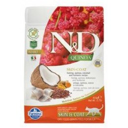 N&D Quinoa CAT Skin & Coat Herring & Coconut 300g