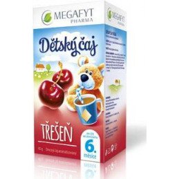 Čaj Megafyt dětský ovocný Třešeň 20 sacc