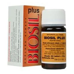 Biosil  Plus na vlasy a nehty a pleť 60tbl