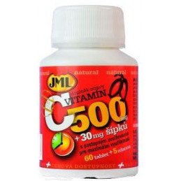 Vitamin C přírodní s šípky JML 500mg 65tbl