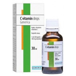 Vitamin C drops 30ml Generica