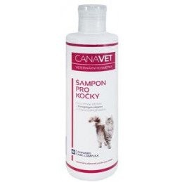 Šampon pro kočky CANAVET s antipar. přísadou 250ml