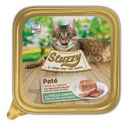 Stuzzy Cat konz. Adult Paté telecí/mrkev 100g