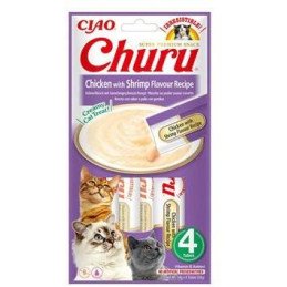 Churu Cat Chicken with Shrimp Flavour Recipe 4x14g