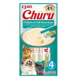 Churu Cat Chicken with Crab Flavour Recipe 4x14g