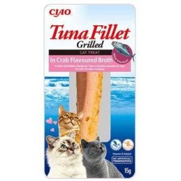 Churu Cat Tuna Fillet in Crab Flavoured Broth 15g