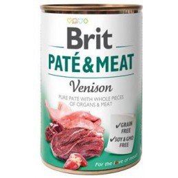 Brit Dog konz Paté & Meat Venison 400g