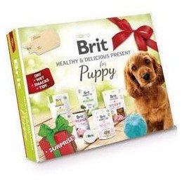 Brit Care Box Dog Puppy EU made Snacks+Surprise