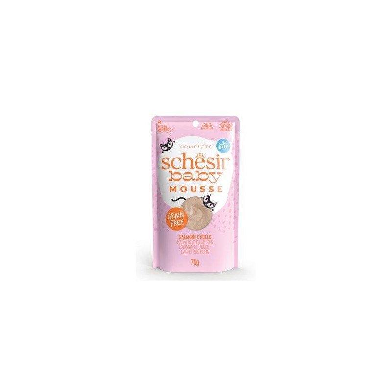 Schesir Cat kapsa Kitten Lifestage Mousse losos 70g