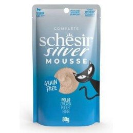 Schesir Cat kapsa Senior Lifestage Mousse kuře 80g