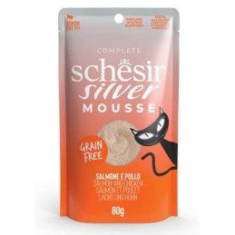 Schesir Cat kapsa Senior Lifestage Mousse los/kuř 80g