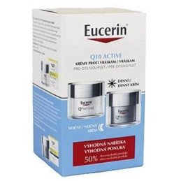 EUCERIN Q10 ACTIVE denní+noční krém 2x50ml vánoce