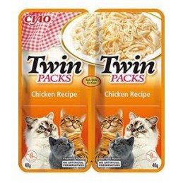 Churu Cat Twin Packs Chicken in Broth 80g