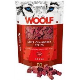 WOOLF pochoutka soft cranberry strips 100g