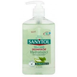SANYTOL mýdlo dezinfekční Hydratující 250ml