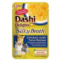 Churu Cat Dashi Delights Silky Broth Chicken&Tuna 40g