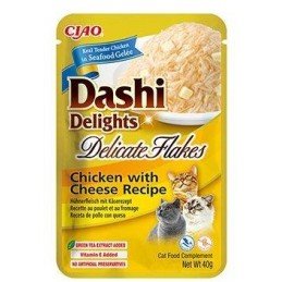 Churu Cat Dashi Delights Deli Flakes Chick&Cheese 40g