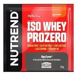 Nutrend ISO WHEY PROZERO slaný karamel 25g