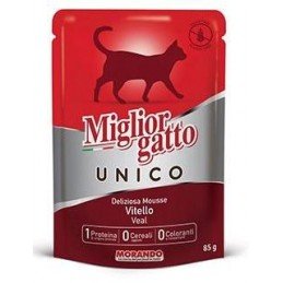 Miglior Cane Unico kapsička pro kočky telecí 85g