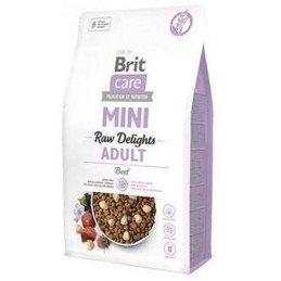 Brit Care Dog Mini FD Raw Delights Beef 2kg