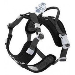 Postroj Hurtta Weekend Warrior II ECO černý 40-50