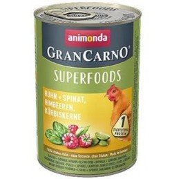 Animonda pes GRANCARNO konz. Superfoods kuřecí 400g