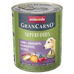 Animonda pes GRANCARNO konz. Superfoods jehněčí 800g