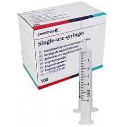 Stříkačka inj CVET 5ml 2-dílná 100ks