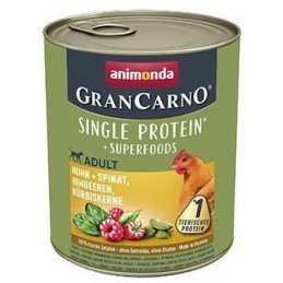 Animonda pes GRANCARNO konz. Superfoods kuřecí 800g