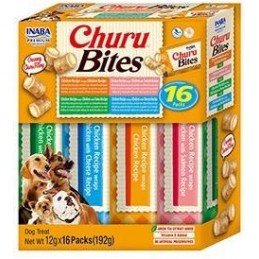 Churu Dog BOX Bites Chicken wraps Variety 16x12g