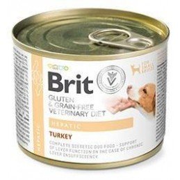 Brit VD Dog GF konz Hepatic 200g