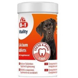 Vitality Calcium 8in1 for All Dogs 155tbl