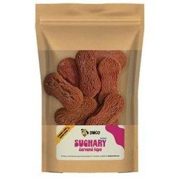 Obojek kožený VIP C 45cmx25mm, hnědý FP 1ks