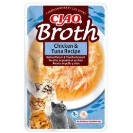 Churu Cat CIAO Broth Chicken&Tuna Recipe 40g