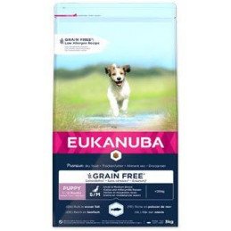 Eukanuba Dog Puppy&Junior Small&Medium Grain Free 3kg