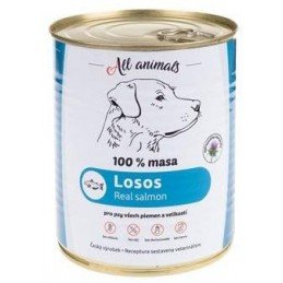 All Animals DOG losos mletý 800g
