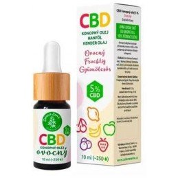 CBD kapky s ovocnou příchutí 5% 10 ml