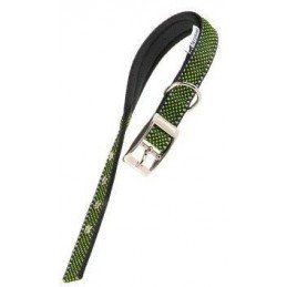 Obojek reflexní DAYTONA DELUXE C25/45 zelené  FP