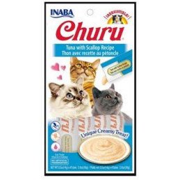 Churu Cat Tuna with Scallop 4x14g