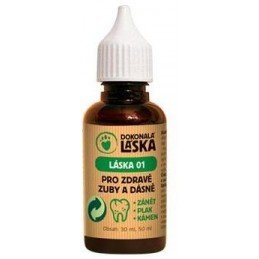 LÁSKA 01 Pro zdravé zuby a dásně psů 50ml