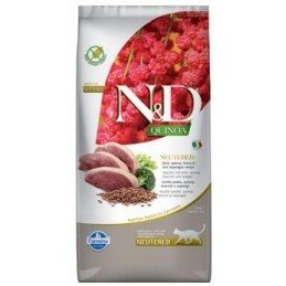 N&D Quinoa CAT Neutered Duck &Broccoli&Asparagus 5kg