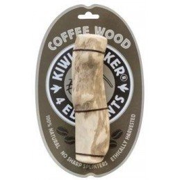 Hračka pes 4Elements Coffee Wood dřevo XL Kiwi